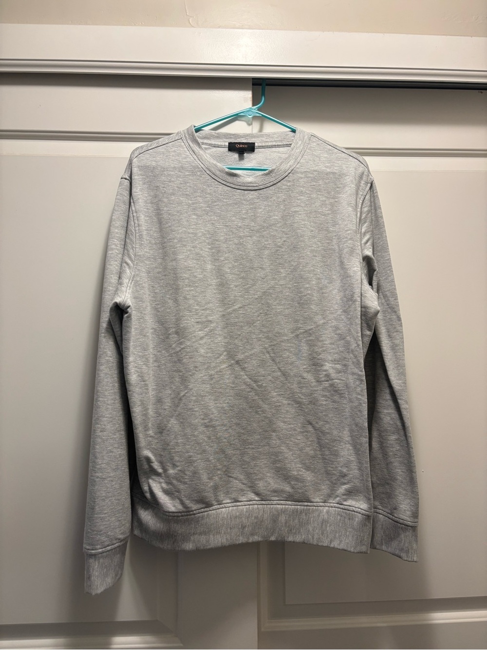 Quince crewneck pullover, size L